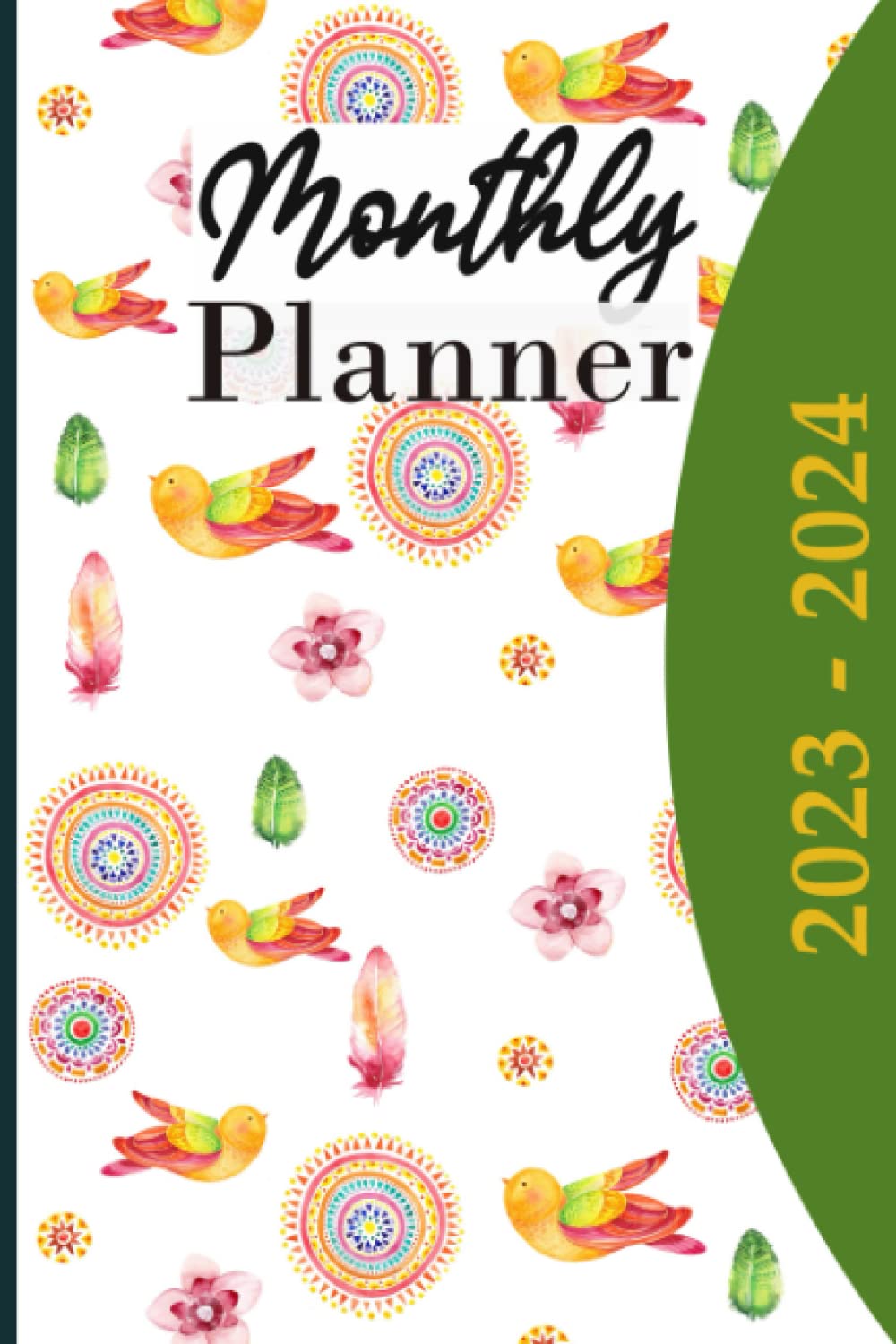 2023-2024 Monthly Planner: 2 Year Monthly Planner, January to December, January 2023 to December 2024, Calendar Diary, Yearly and monthly, Perfect ... Schedule Organizer, Annual Planner, Jan-Dec