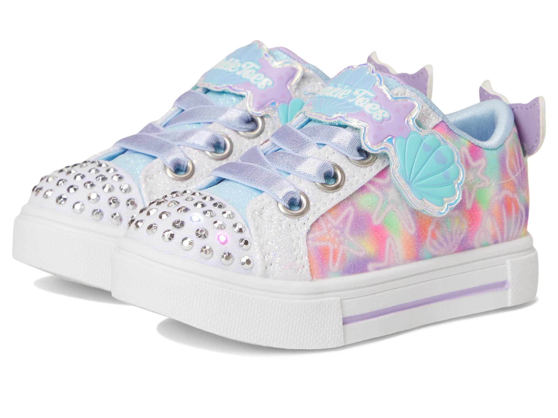 Skechers Girl's Twinkle Sparks-Underwater Magic Sneaker