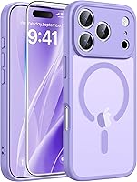 Vista 68 de FNTCASE - Funda para iPhone 15, iPhone 14 y iPhone 13, magnética, translúcida, fina y antigolpes, protección de grado militar, resistente a caídas