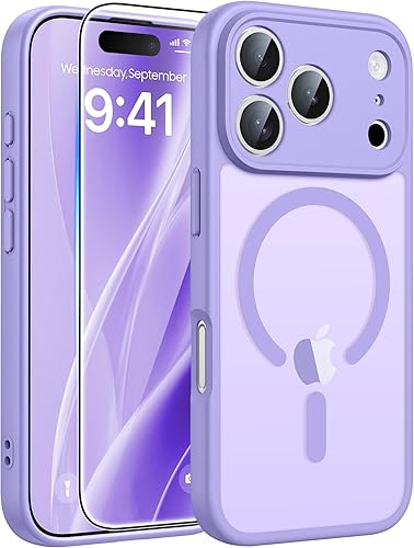 Miniatura 69 de FNTCASE Funda para iPhone Air: [Compatible con Magsafe] Fundas translúcidas mate con [protección completa de la cámara] [protector de pantalla]