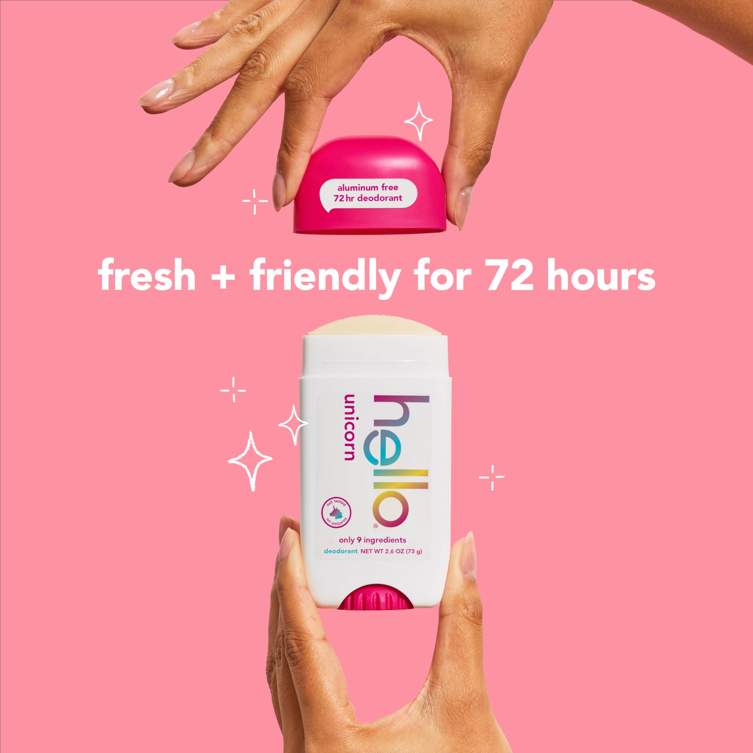 hello Unicorn Deodorant - Aluminum Free & Vegan -5 hello Unicorn Deodorant - Aluminum Free & Vegan -5