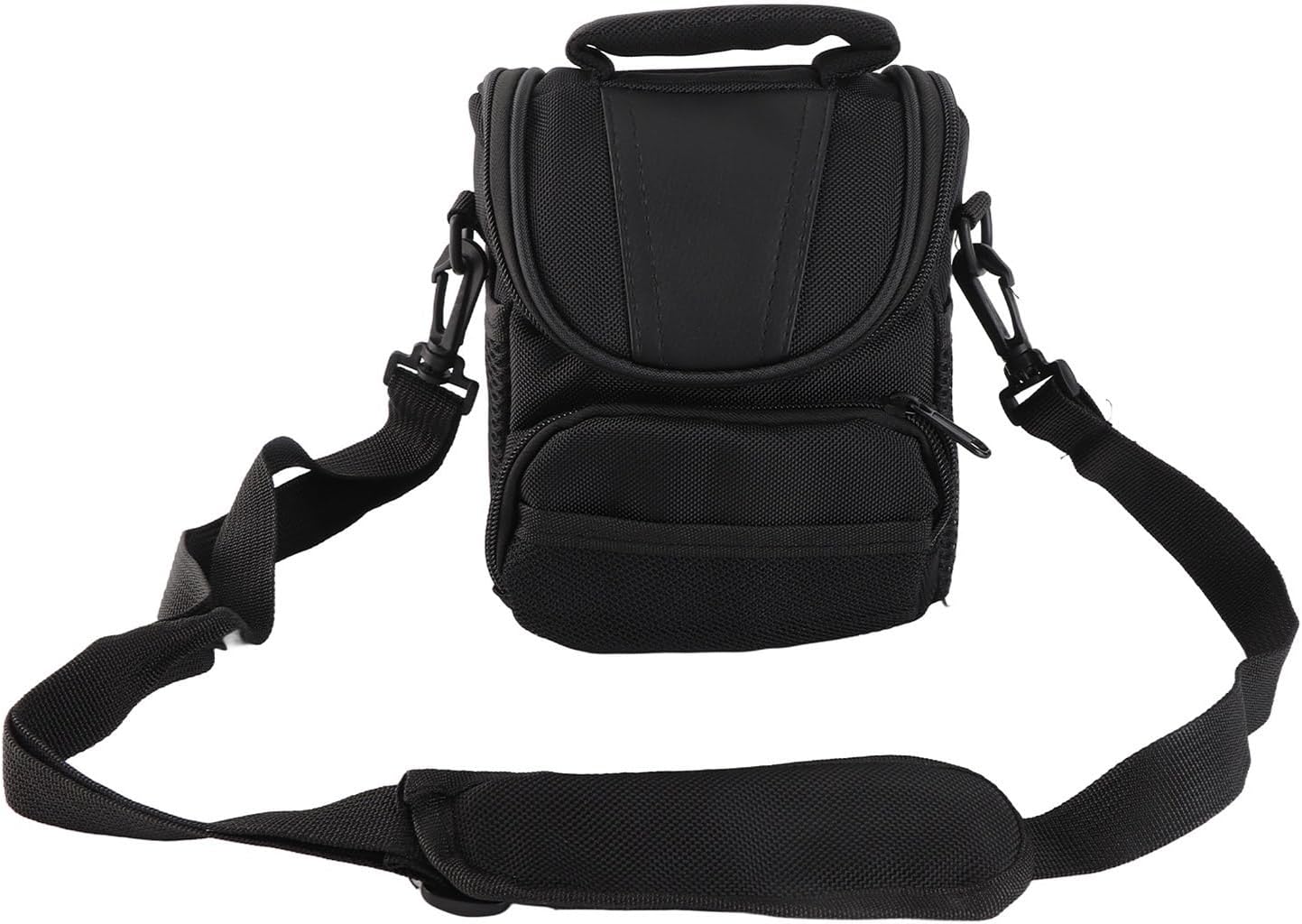 Borsa per fotocamera in tessuto Oxford resistente agli urti Fodera in spugna resistente all’acqua Zaino a tracolla per fotocamere DSLR Borsa per fotocamera da viaggio per fotografi