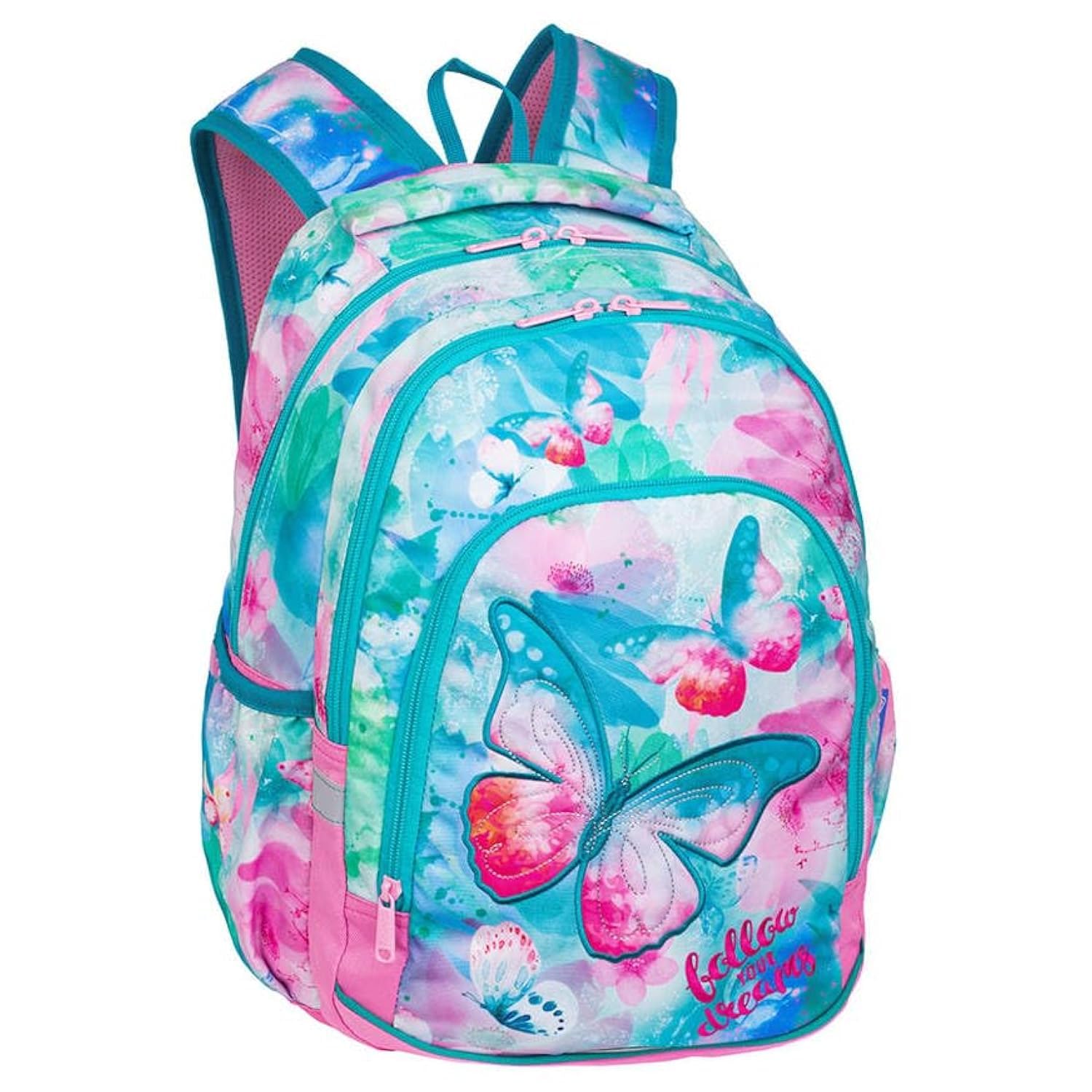 Colorino F025654, CP PRIMER DREAMS School Backpack, Multicoloured, multicoloured, 41 x 31,5 x 15 cm, Designer