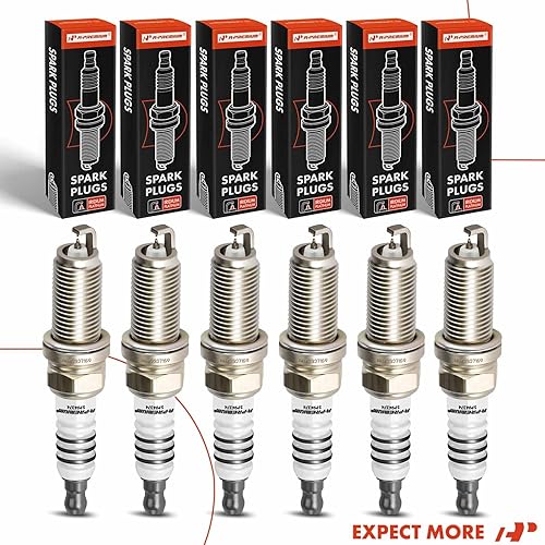 Miniatura 9 de A-Premium Iridium Platinum Bujías compatibles con Ford F-150, Explorer, Fusion, Transit-150250350350 HD, Taurus, Expedition, Flex, Police