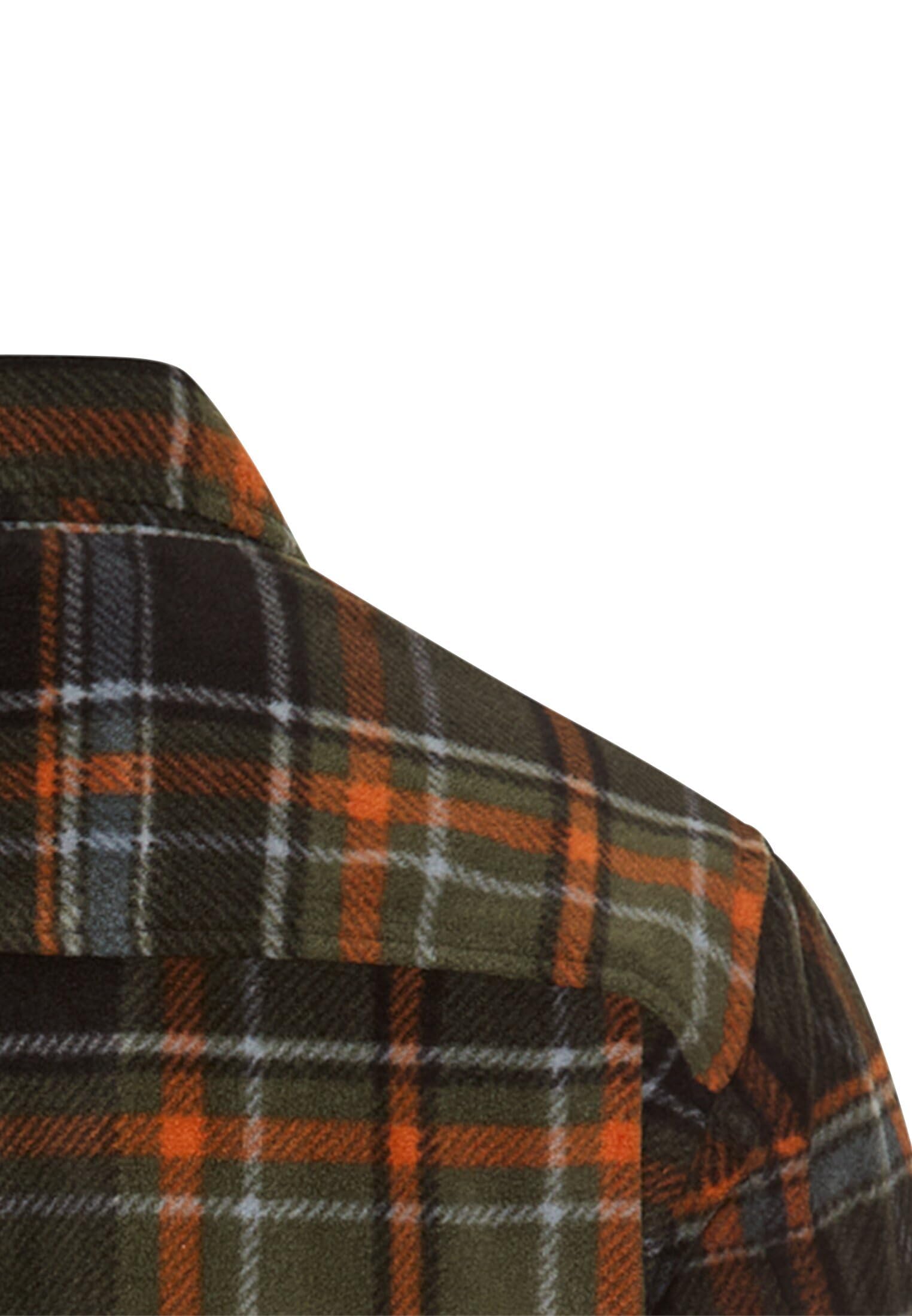 camel active Herren Overshirt mit Seitentaschen
