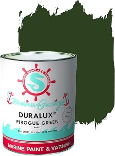 Camouflage Paint - Green, 1 Quart, Camouflage Marine Paint for Boats, ATVs, Hunting Blinds & More, Adheres to Steel, Metal, Wood, Fiberglass & Aluminum