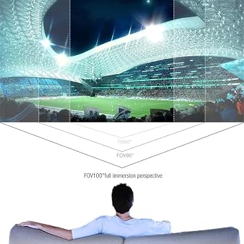3D Virtual Reality Helmet Smartphone + Joystick, 3D VR Glasses, 3D IMAX,800