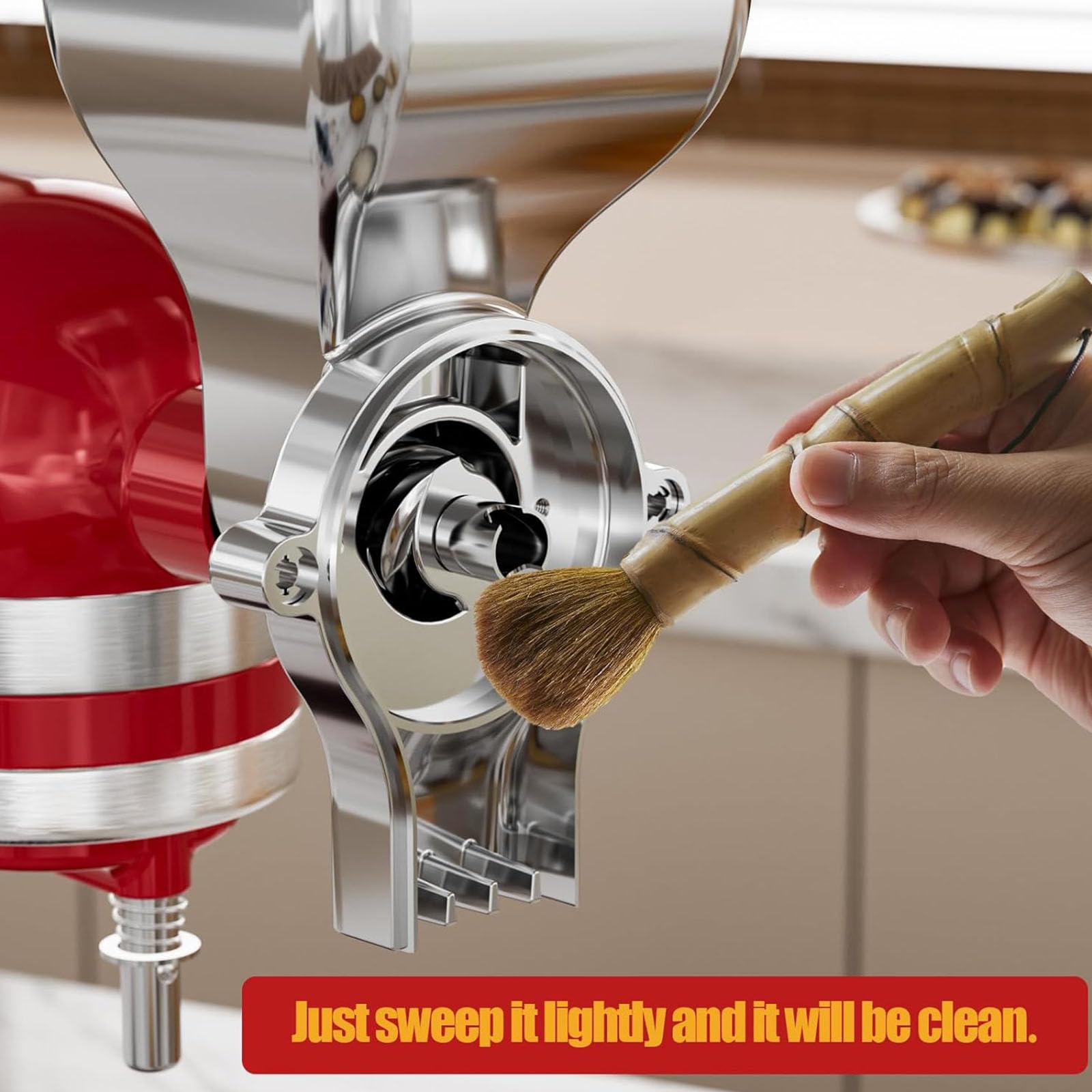 Basamento Mixer Farina Attacco Basso Rumore 12 Livelli Grinder Grano Grano per Grano, Mais, Avena, Caffè Chicchi per Grano