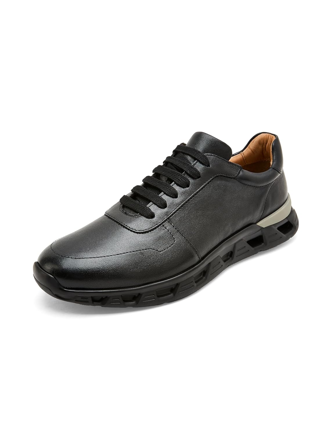 Symbol Premium Mens Smart Casual Extralight Leather Sneakers (Extralight Sole)