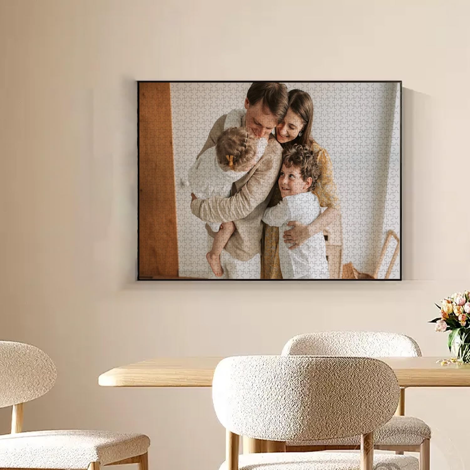 Puzzle Personalizzato Con Foto 35/70/120/200/300/500/1000/1500/2000/3000 Pezzi per Gioco Adulto Familiare Matrimonio Laurea Regalo