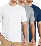 Men's 3 Pack T-Shirts, Men's Short Sleeve Tees, Classic Crewneck T-Shirts for Men