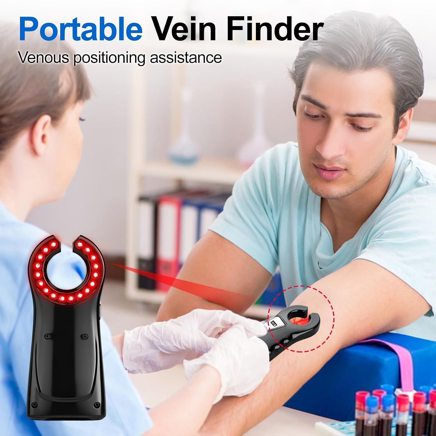 Vein Finder – Professional Rechargeable Vein Finder for IV Access