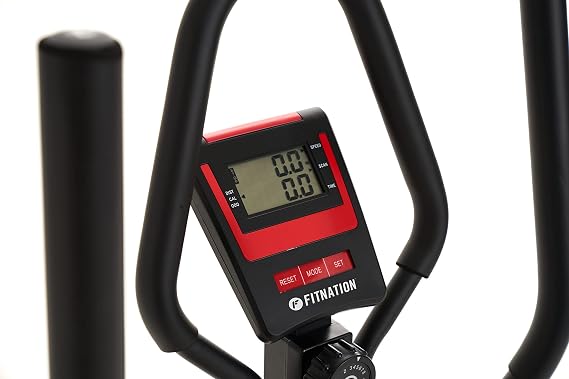 FITNATION by Echelon Flex Elliptical Trainer, red