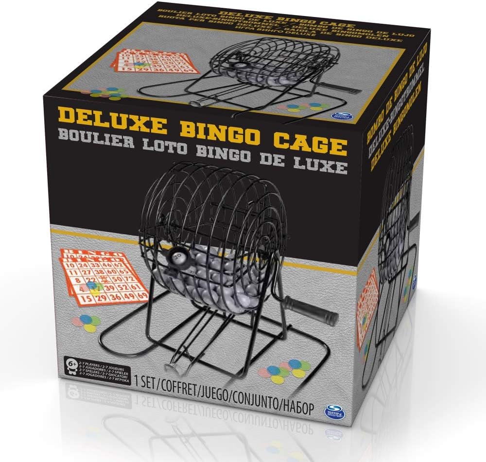 SpinMaster 6033152 Deluxe Bingo Cage and Balls