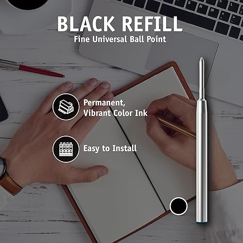 Miniatura 5 de Recambios de tinta para lápiz capacitivo  Recambios de bolígrafo de tinta de repuesto para lápiz óptico DEWALT 3 en 1  Paquete de 2 cartuchos de