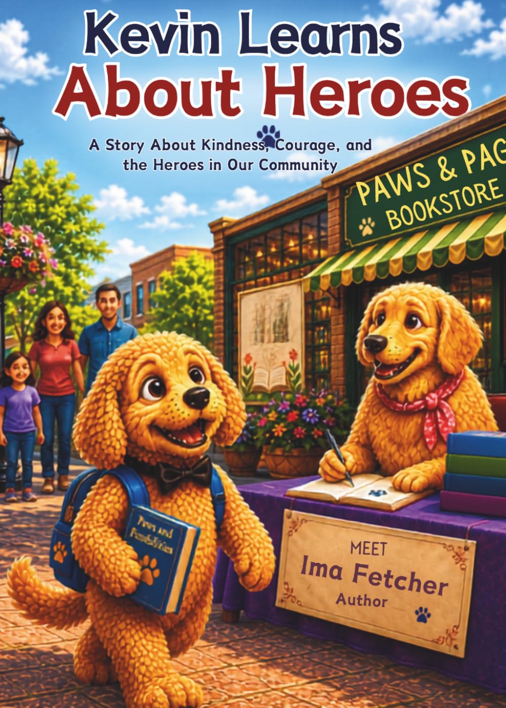 Kevin Learns About Heroes: A Heartwarming Story About Kindness, Courage, and Everyday Heroes (Kevin's Big Adventures)