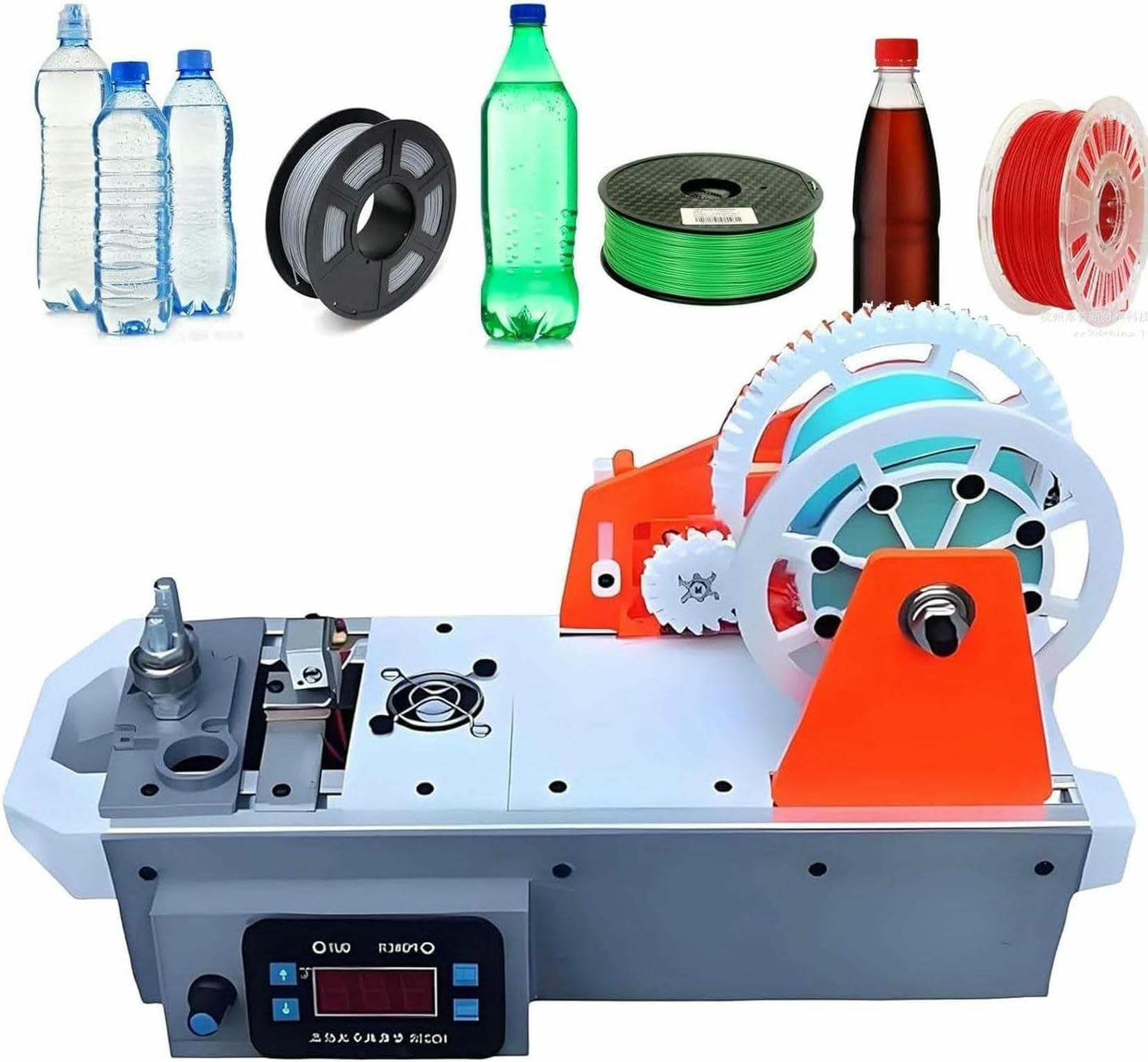 Contrôle numérique pour extrudeuse d'imprimante 3D et filament PET - 4