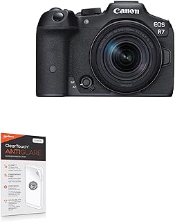 BoxWave Screen Protector Compatible With Canon EOS R7 - ClearTouch Anti-Glare (2-Pack), Anti-Fingerprint Matte Film Skin