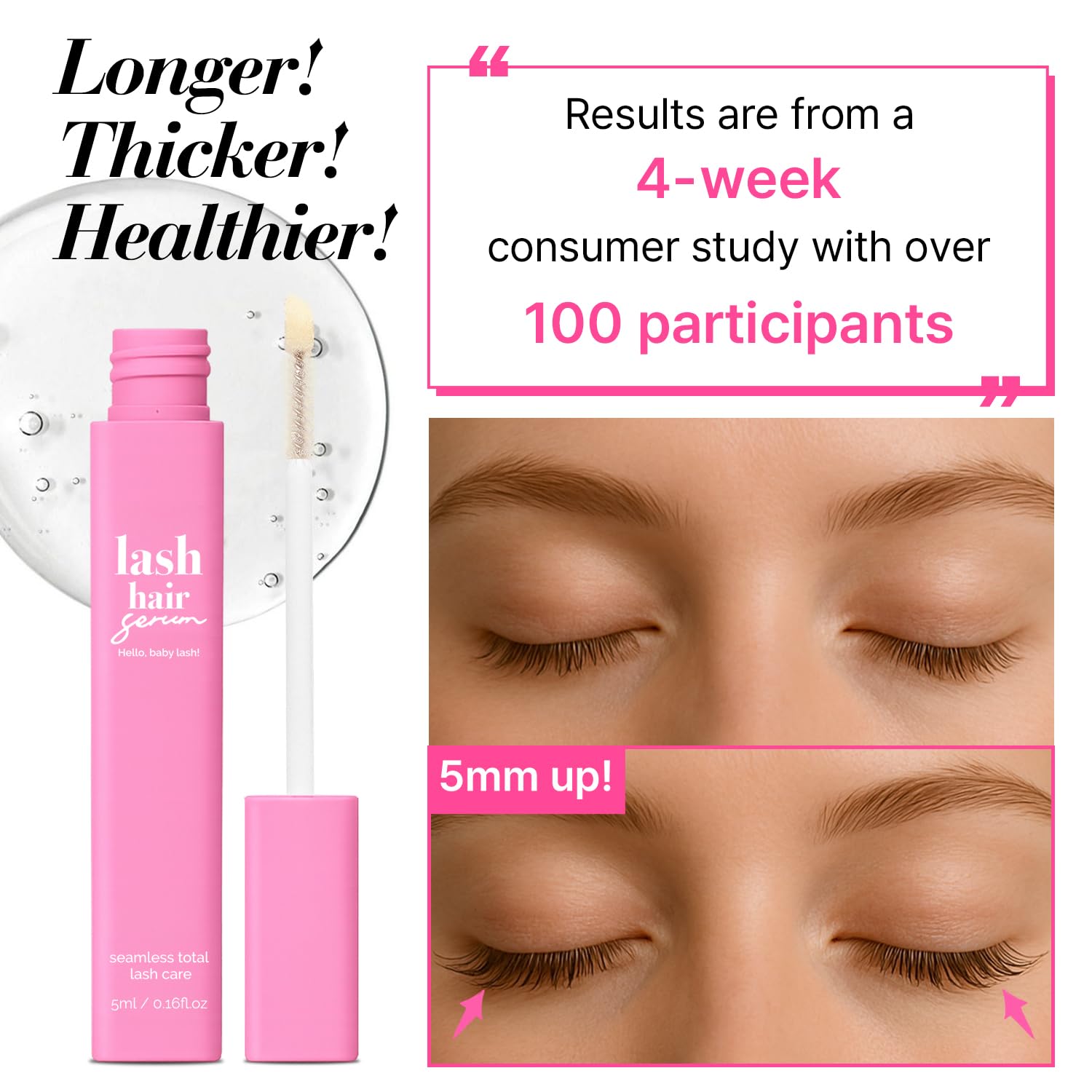 Amazon.com: DECILS Korean Lash Serum - to Grow Lashes Eyebrow