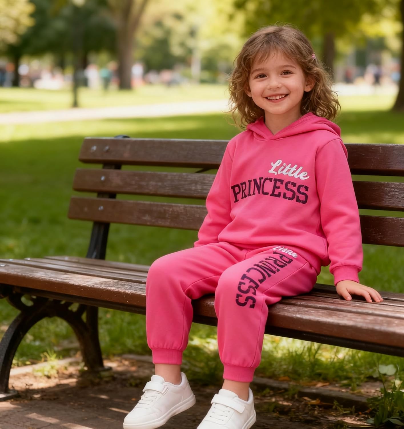 Toddler Girls Pant Set Warm Hoodie Long Sleeve Winter Outfits Sweatsuits Girls' Clothing Sets 2 Piece - Image 3