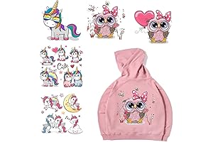 Unicorn Iron-On Patches: Fun and Colorful Appliques for Kids