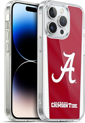 Miniatura 240 de Head Case Designs Funda de gel con logotipo oficial de la Universidad de Alabama UA [protección de grado militar] compatible con Apple iPhone 11