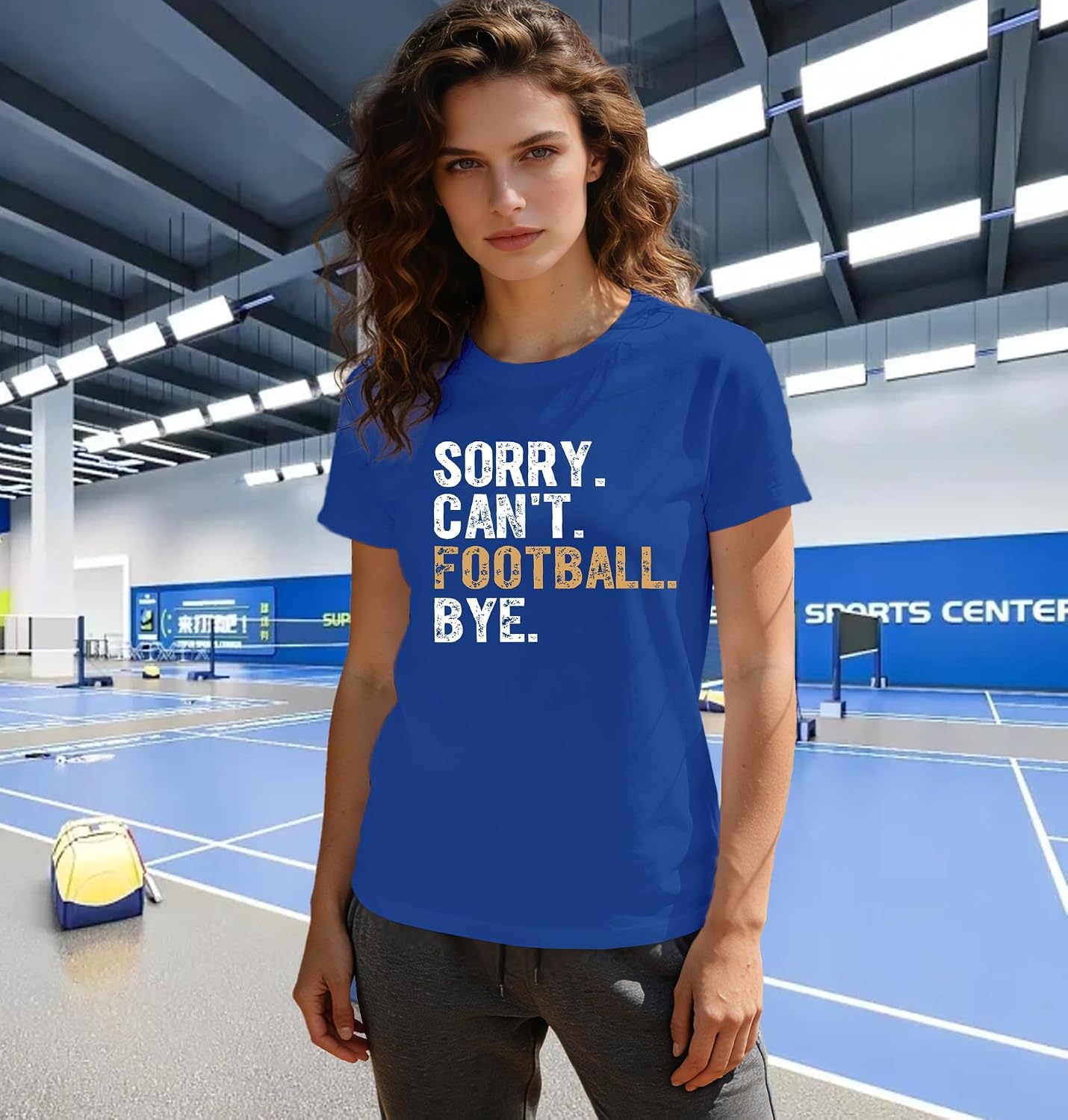 Volleyball Shirts for Women Volleyball Lover T-Shirt Funny Game Day Tee Tops image 4