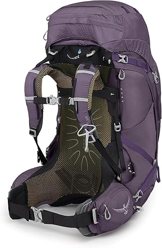 Miniatura 7 de Osprey Aura AG 65L Mochila de mochilero para mujer, morado encantamiento, talla ML