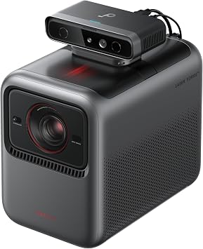 Nebula X1 + SpaceFlow 4K AI Mapping Bundle Triple Laser Projector with 3D Mapping Kit, 3500 ANSI Lumens, 560001 Contrast, Dolby Vision, 40W Sound, 100+ Ready-to-Use Templates