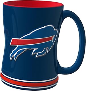 Boelter Brands NFL Sculpted Relief Mug, 14-Ounce