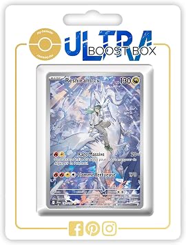 Reshiram de N (N's Reshiram) 167/159 Alternative Shiny Pokémon Gallery - my-booster X Écarlate et Violet 9 Aventures Ensemble - Box of 10 Pokemon French Cards