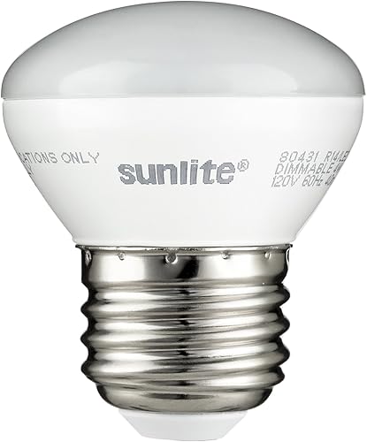 Miniatura 1 de Sunlite 80557-SU LED R14 Mini reflector foco, 4 vatios (equivalente a 25 W), 250 lúmenes, base mediana (E26), regulable, listado ETL, blanco cálido