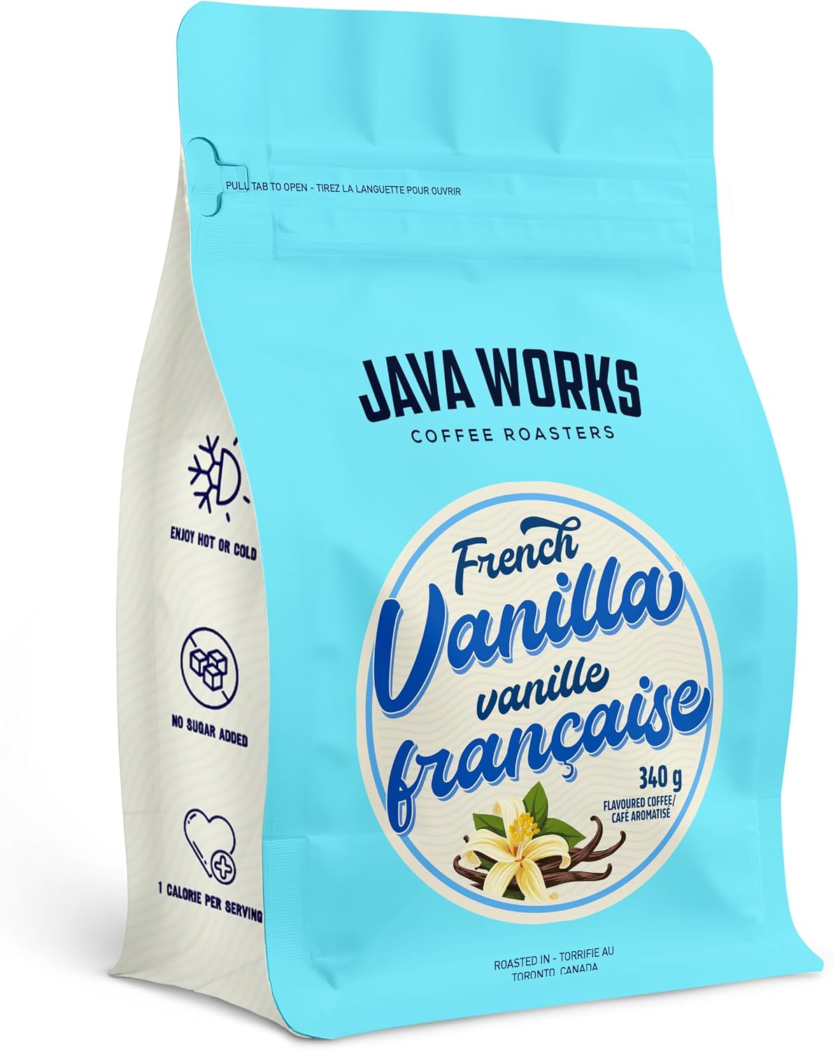 Java Works Coffee - French Vanilla Flavoured Coffee | 340 grams ...