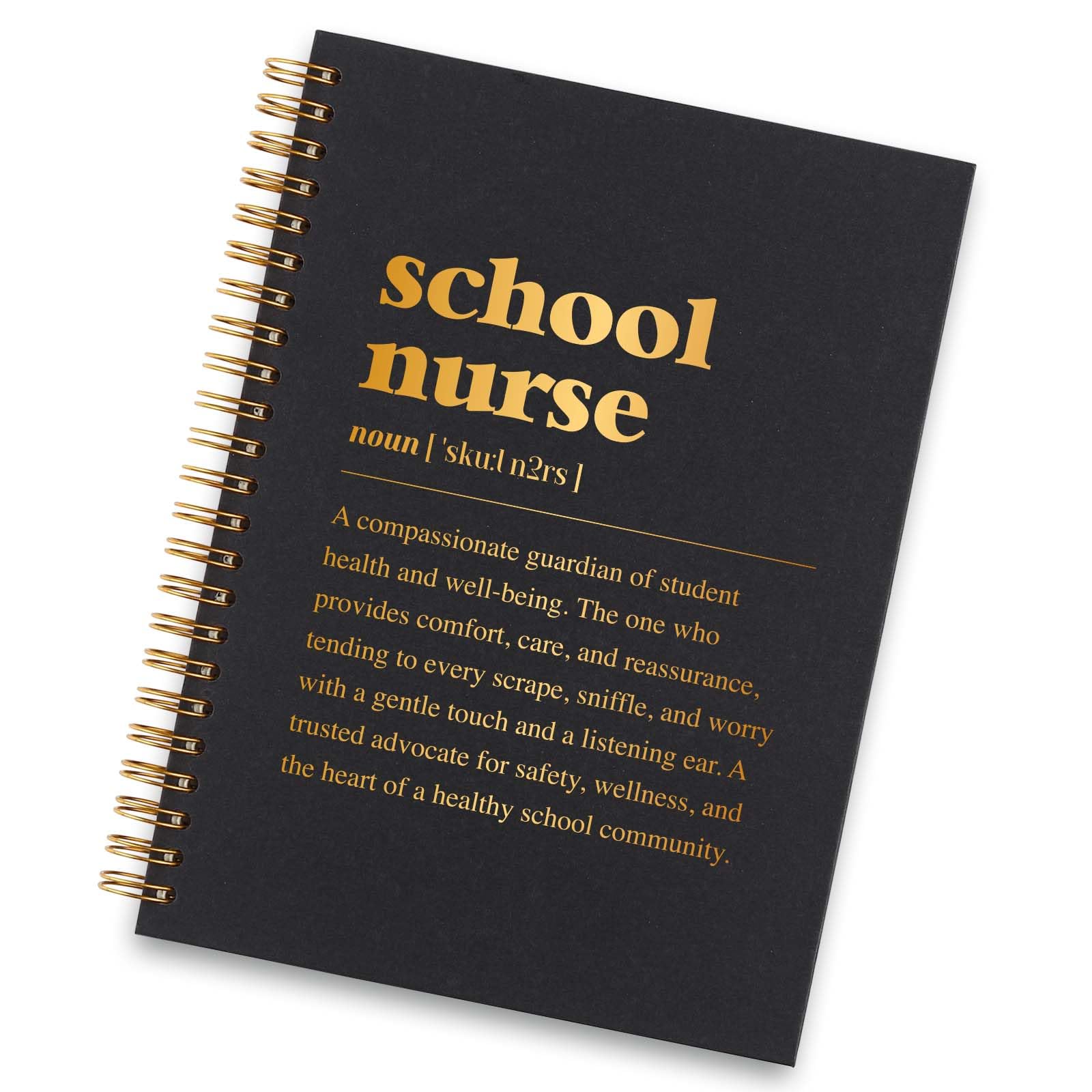 Carnet à spirale ZXW1 pour infirmière scolaire vizuzi