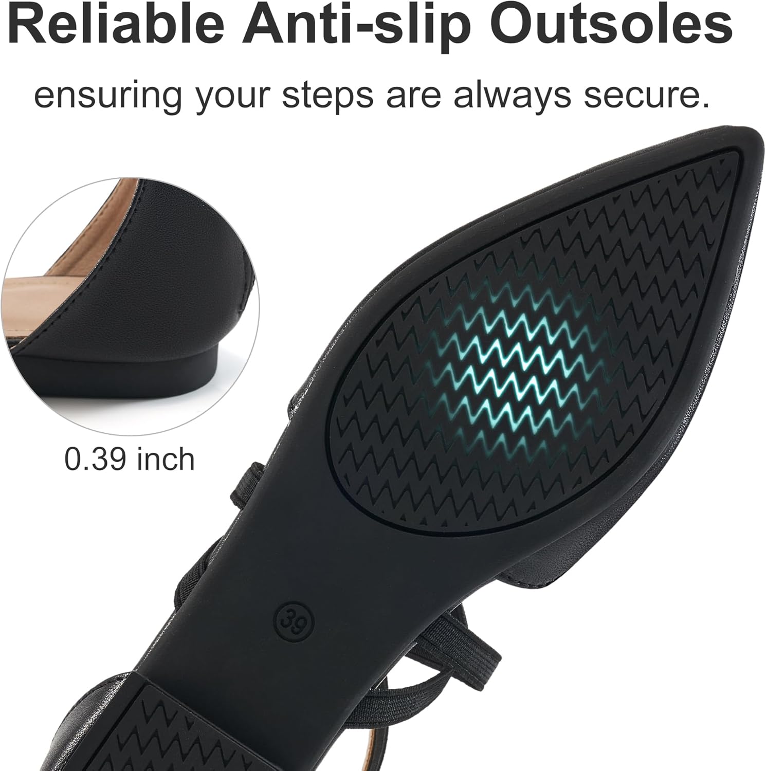 Womens Ballet Flats for Wedding: Comfortable Dress Work Flat for 2026 - Ladies Dressy Zipper Walking Shoes - Image 6