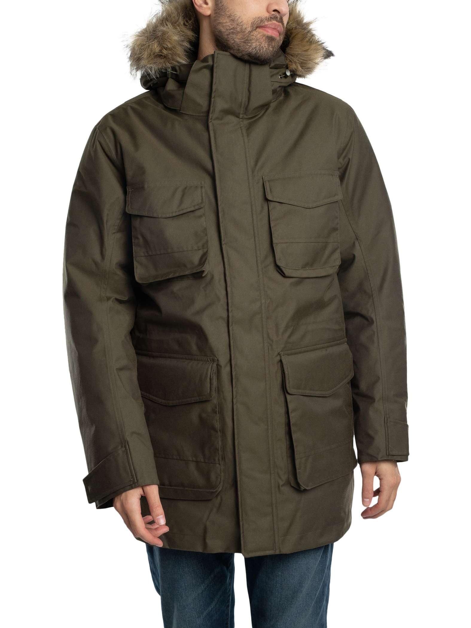 Jack Wolfskin Men's Winterfrost Down Parka M, Island Moss, S