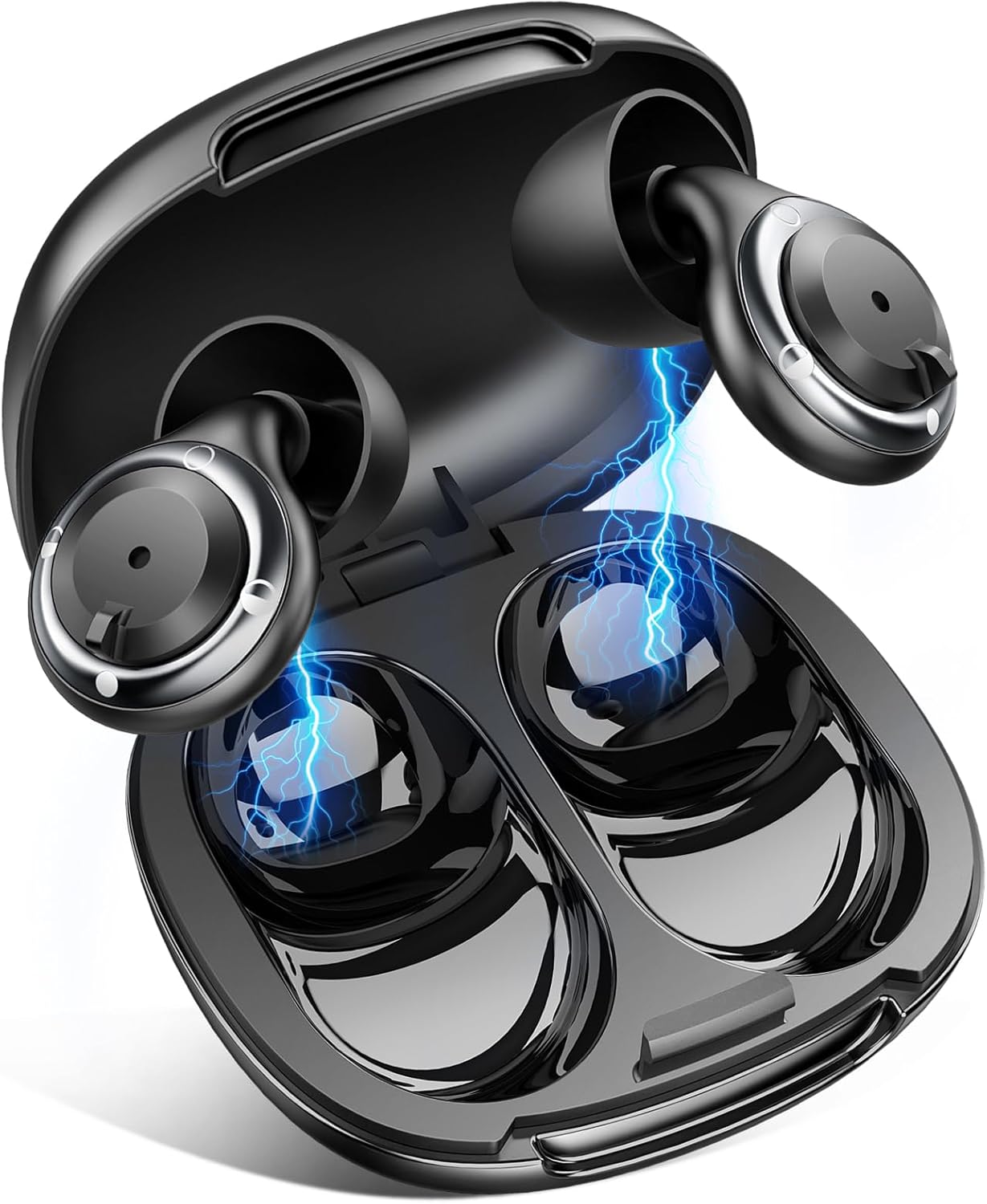 Product image of Adjustable Ear Plugs-3, Ear Plugs for Sleeping Noise Cancelling 17-35dB SNR, for Snoring, Side Sleepers, Office & Travel with 7 Single/Double Silicone Reusable earplugs and Magnetic Carry Case