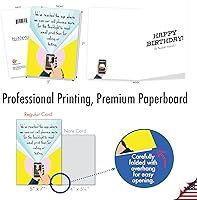 Vista 9 de NobleWorks Humorous Birthday Greeting Card with 5 x 7 Inch Envelope (1 Card) Bday Bra Size C10073BDG