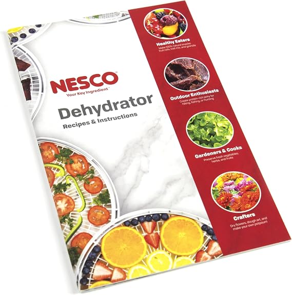 NESCO FD1040 Gardenmaster Digital Pro 4 Tray Food Dehydrator for Home Food Preservation, White Electric Dehydrator with Expandable Tray Capacity