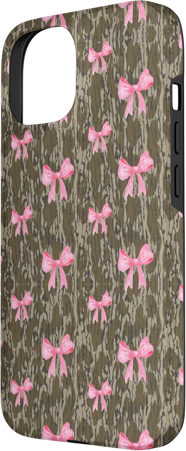 Women’s bottomland camo - pink Case for iPhone 15
