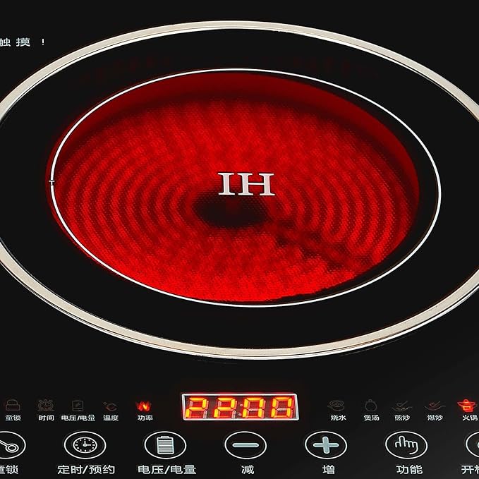 Estufa Vitrocerámica 2 Puestos 68x38 cm De piso 110V miniatura 6