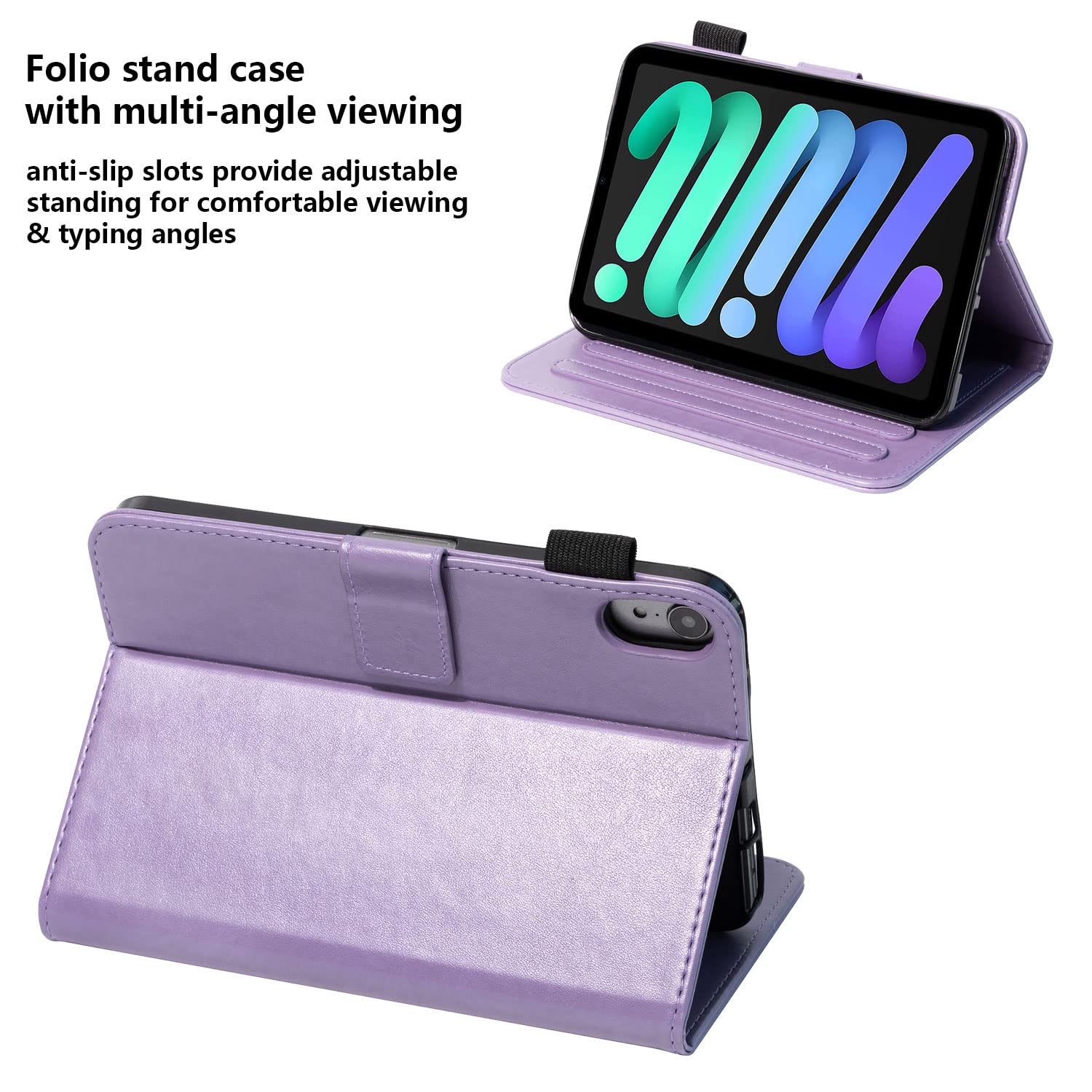 Amazon.com: Folio Case for iPad mini 7 A17 Pro 2024 /iPad mini 6