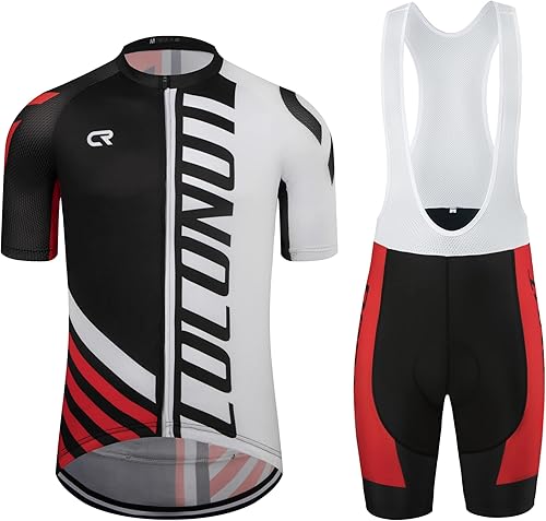Miniatura 7 de Coconut Ropamo Conjunto de camiseta de ciclismo para hombre con peto acolchado 4D para ciclismo y carretera para hombre 1032, 1034, 1038,