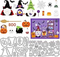 Vista 7 de INFUNLY 13 Piezas Troqueles en Forma de Tarjeta 3D para Hacer Tarjetas Tarjeta de Invitación Fondo Troqueles de Corte Flor Metal Palabra Troquel