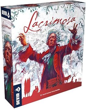 Devir Thames & Kosmos Lacrimosa Level Advanced Euro Board Game 2-4 Players Board Games for Adults & Kids, Ages 14+ BGLACML