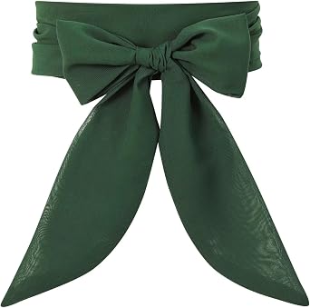 Women Dress Chiffon Waist Belts Wedding Bridal Sash Belts for Special Occasion Formal Prom Dresses 3.9 Wide