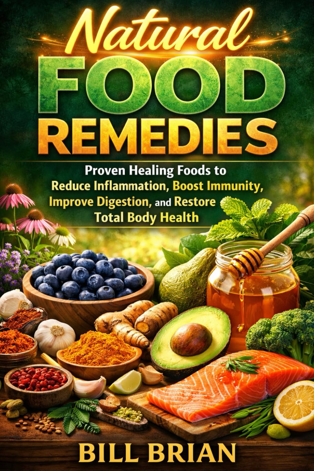 Natural Food Remedies: Proven Healing Foods to Reduce Inflammation, Boost Immunity, Improve Digestion, and Restore Total Body Health (Foods that Heal Series)