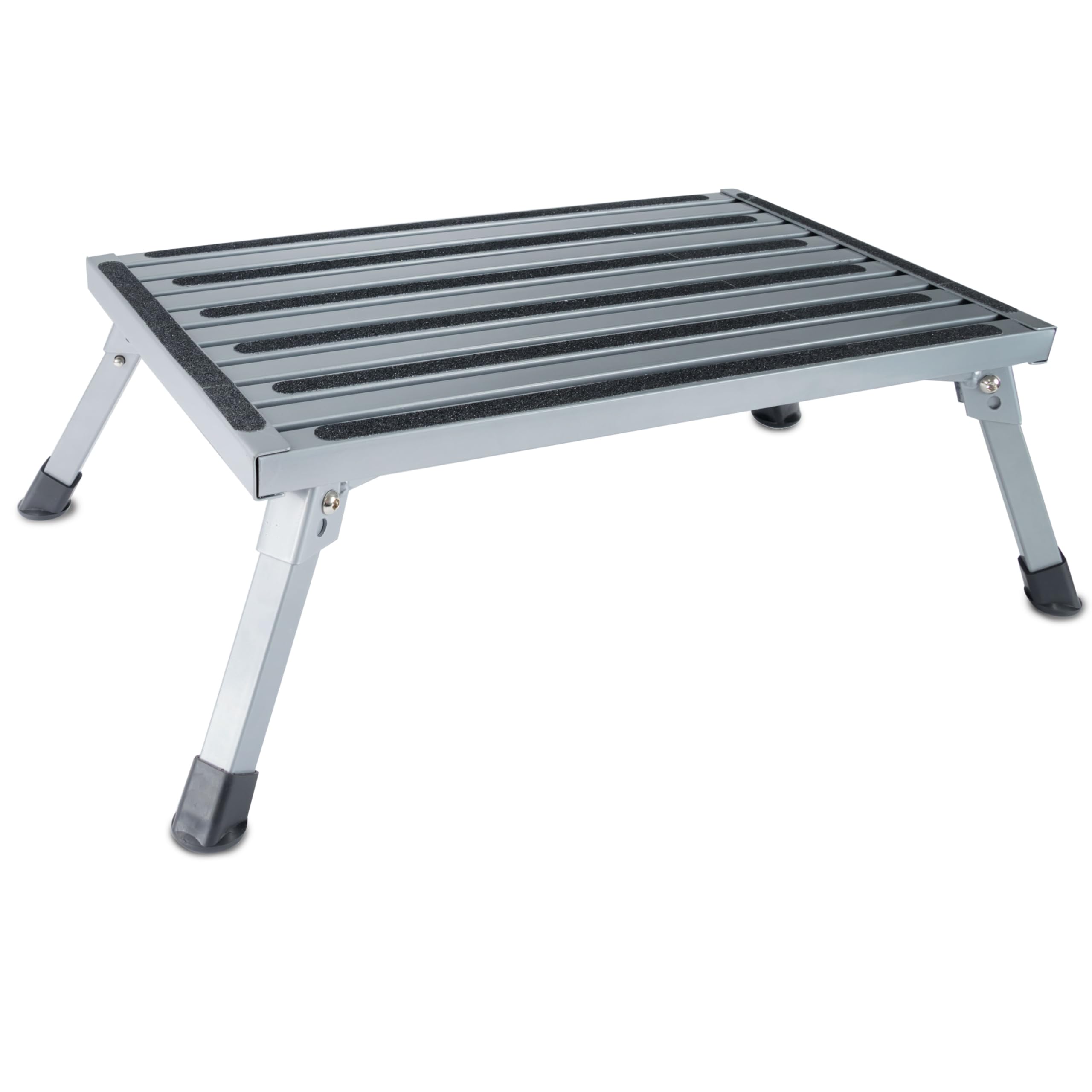 Marchepied Pliable Caravane 72x61x23cm Acier Charge maximale 150kg Surface