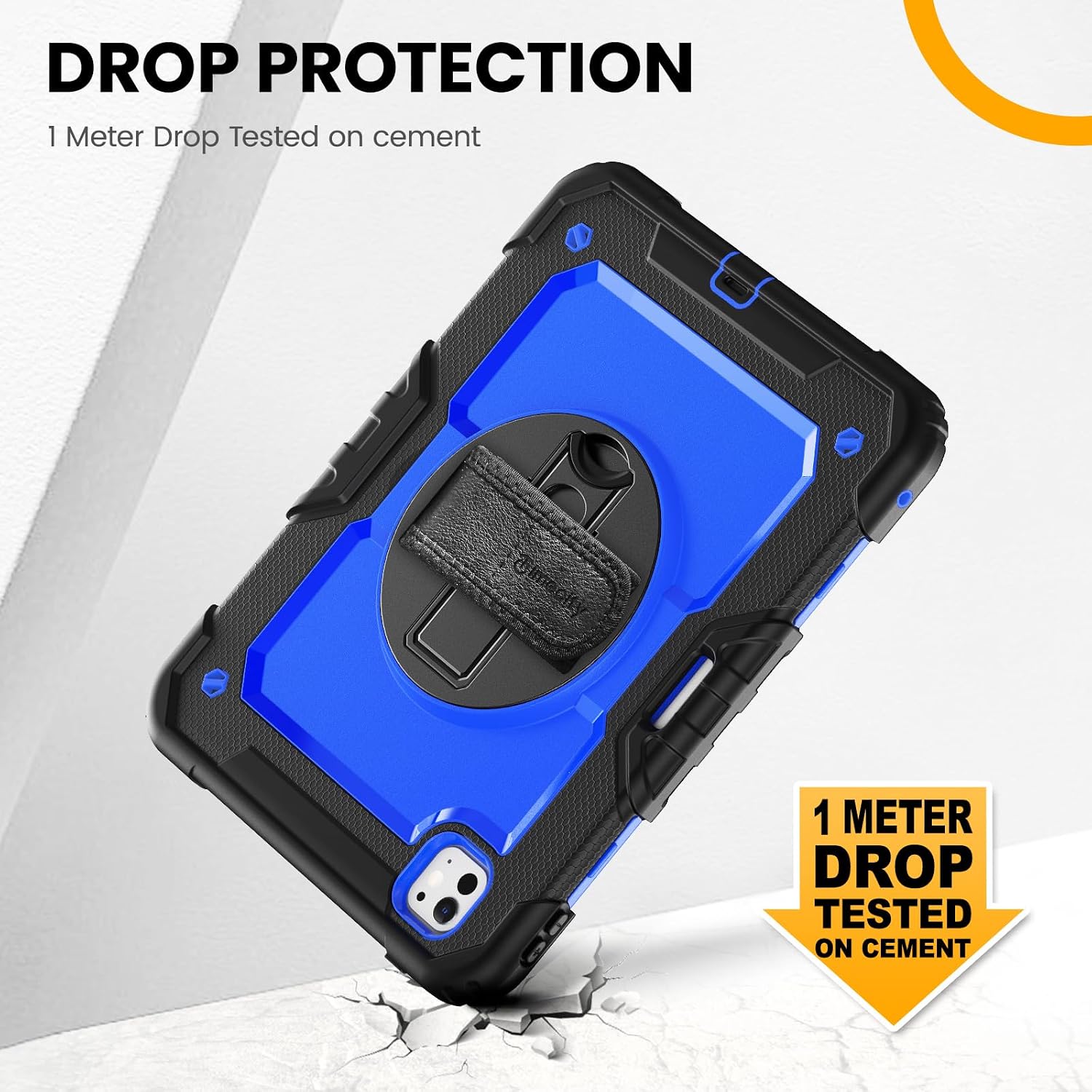 Timecity Case for iPad Pro 11 Inch M5 2025 / M4 2024, Dark Blue image 3