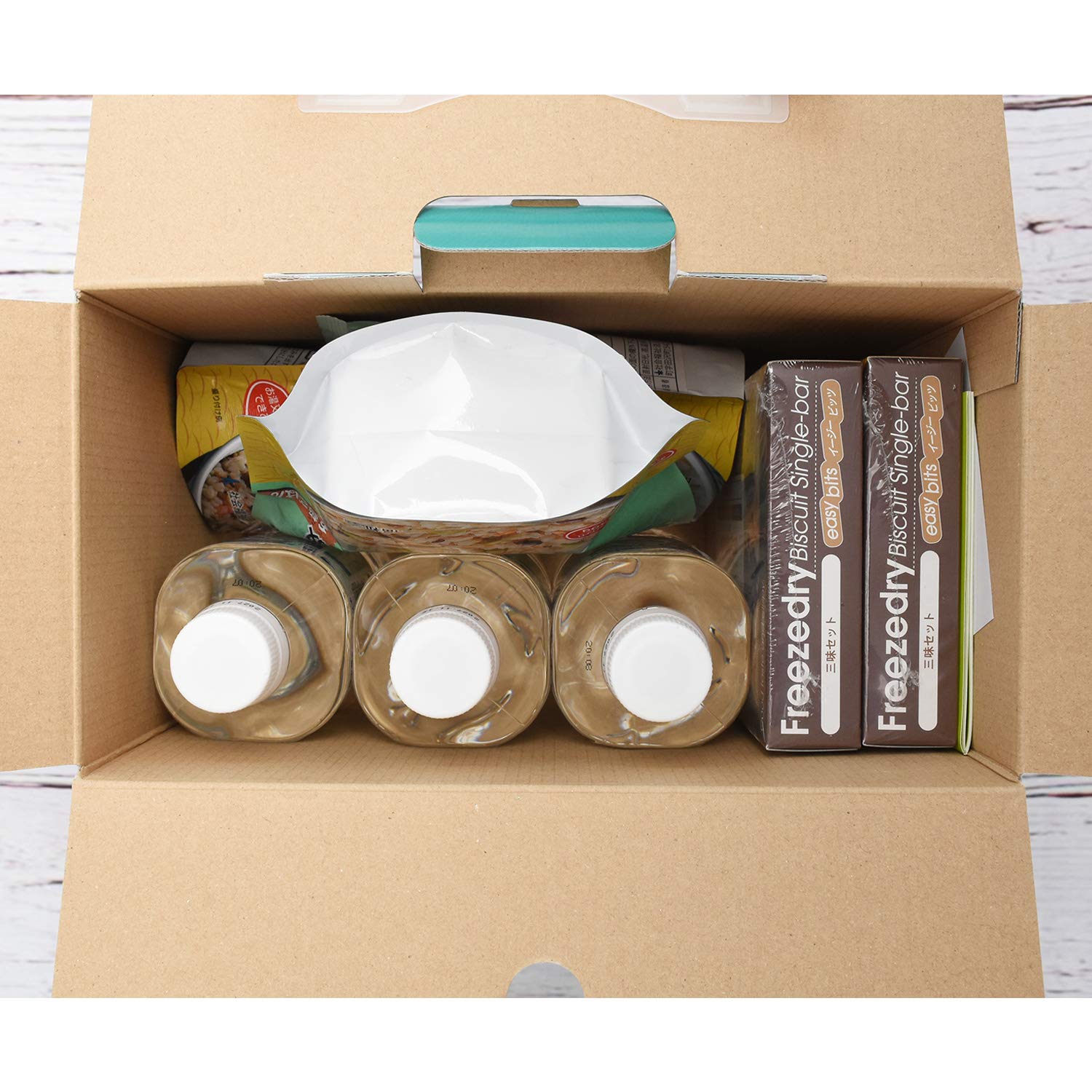 Amazon | ミドリ安全 防災用品 非常食 7年保存3日分セット-2 | ミドリ